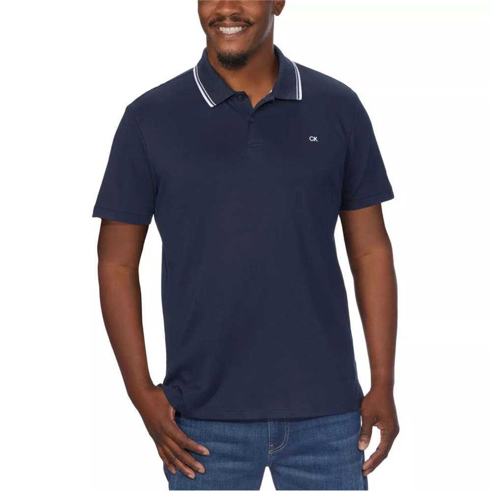 Calvin Klein Men's Polo Liquid Touch